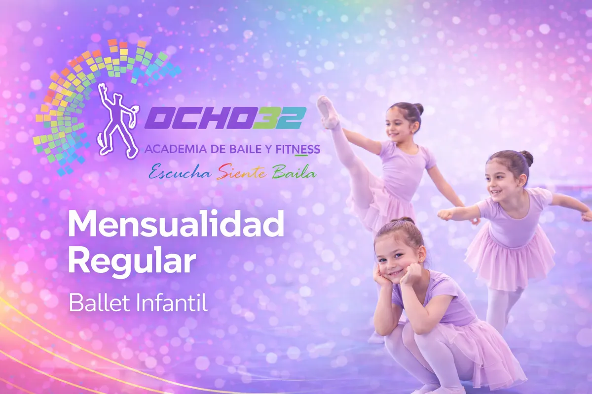 Ballet Infantil — mensualidad regular