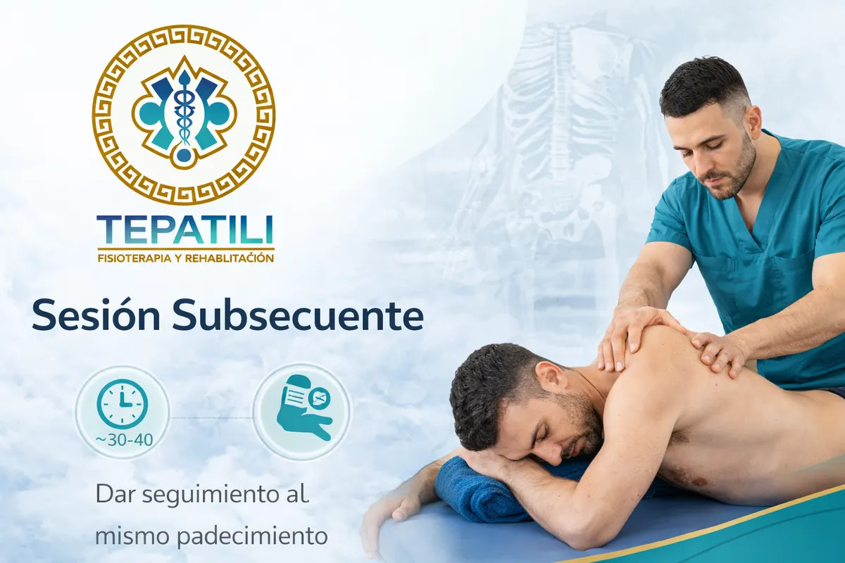 Sesión Subsecuente — seguimiento del mismo padecimiento